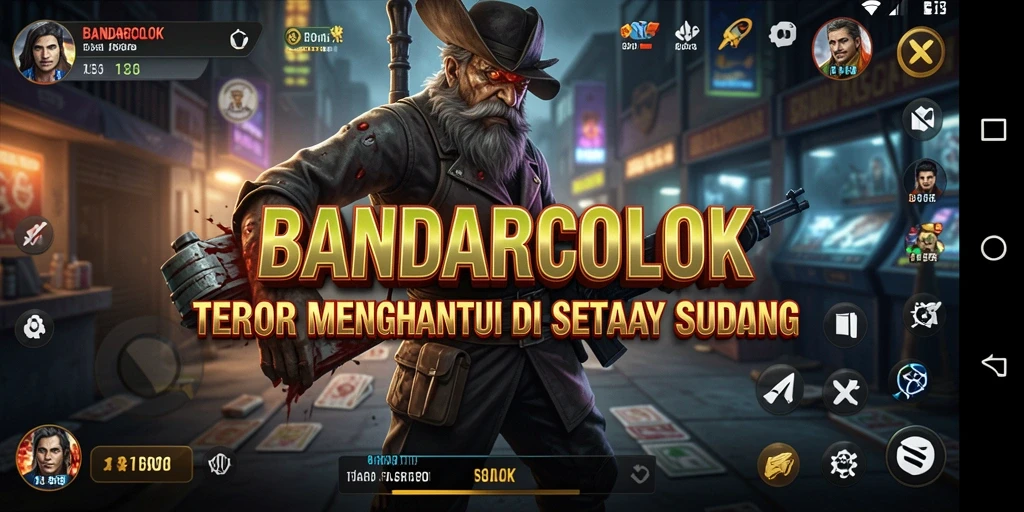 Tampilan gameplay menegangkan dengan suasana horor yang mendalam.