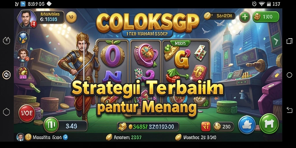 Screenshot gameplay COLOKSGP menampilkan aksi strategi yang intens.