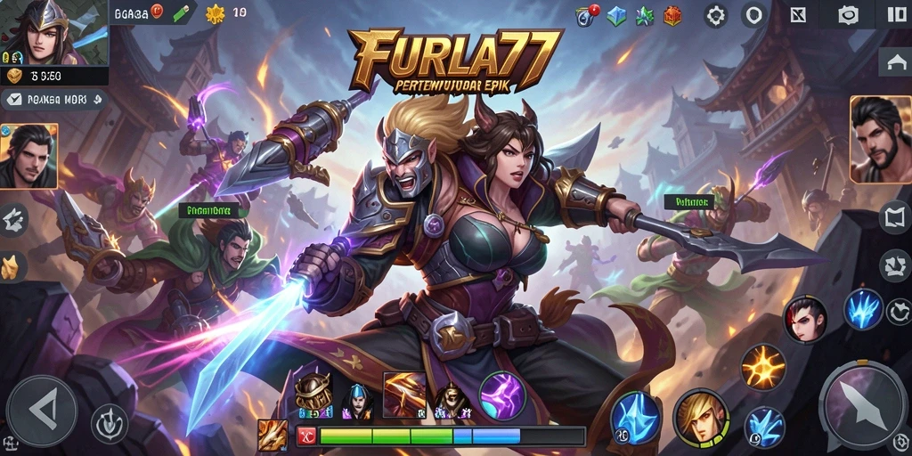 Tampilan gameplay FURLA77 yang seru dan mendebarkan.