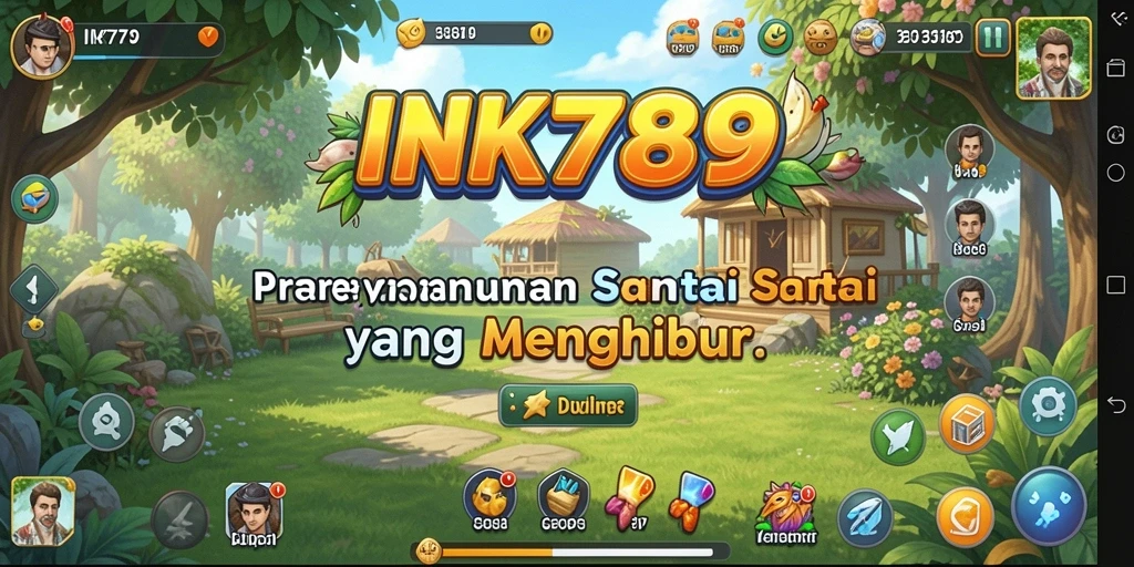 Screenshot gameplay INK789 yang menarik dan penuh warna.
