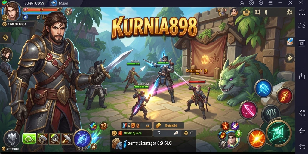 Gameplay dinamis dan strategi menarik di KURNIA898.