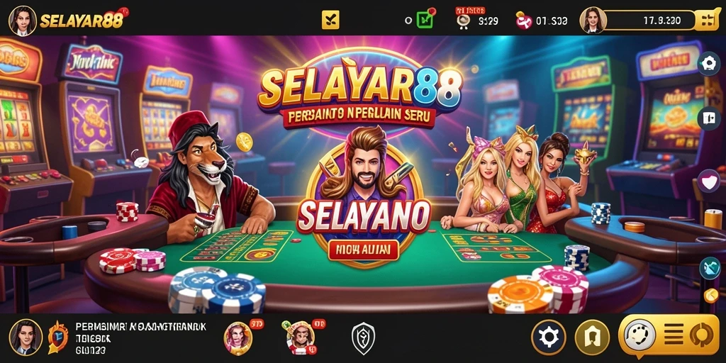 Tampilan menarik dari gameplay Kasino SELAYAR88 di layar perangkat.