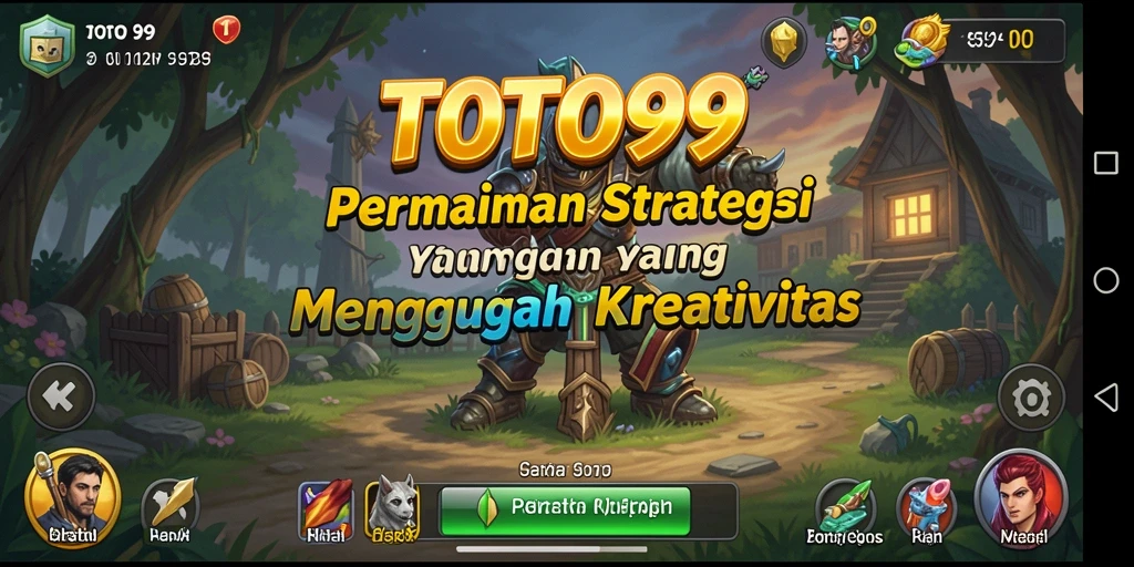 Tampilan gameplay TOTO99 yang strategis dan mendebarkan.