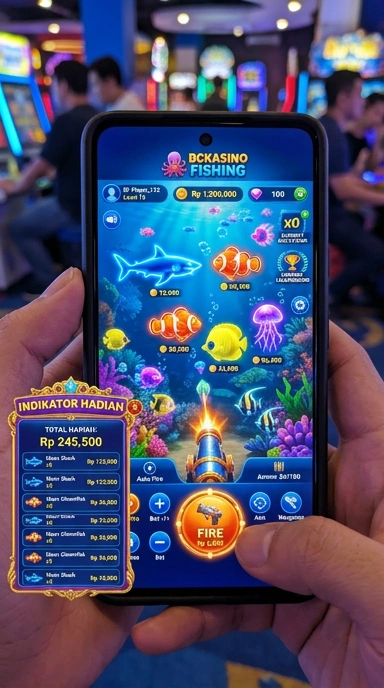 Screenshot antarmuka bckasino yang sederhana dan mudah digunakan.
